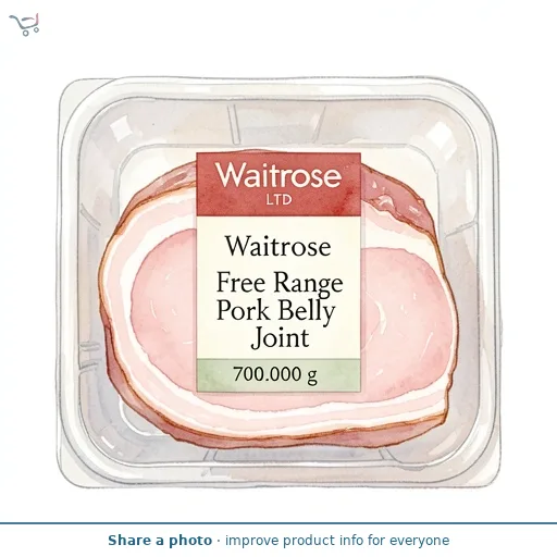 Waitrose Free Range Pork Belly Joint