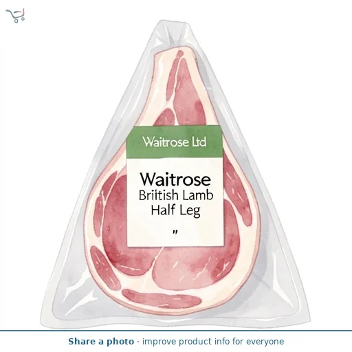 Waitrose British Lamb Half Leg