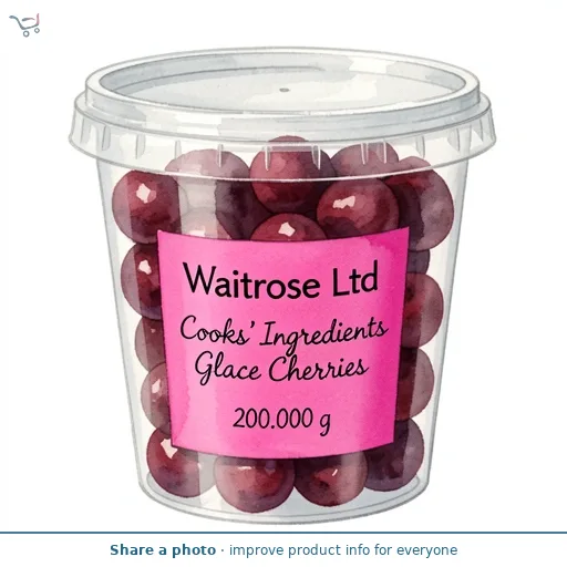 Cooks' Ingredients Glace Cherries