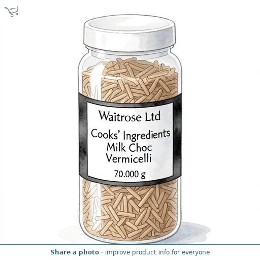 Cooks' Ingredients Milk Choc Vermicelli