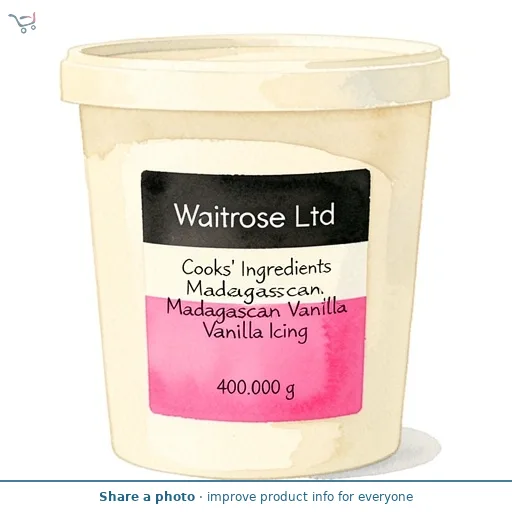 Cooks' Ingredients Madagascan Vanilla Icing