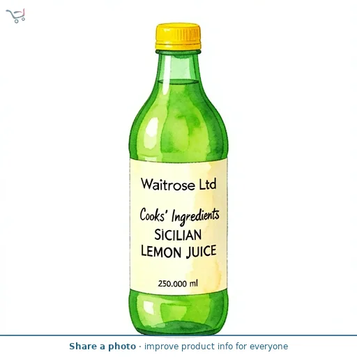 Waitrose Cooks' Ingredients Sicilian Lemon Juice