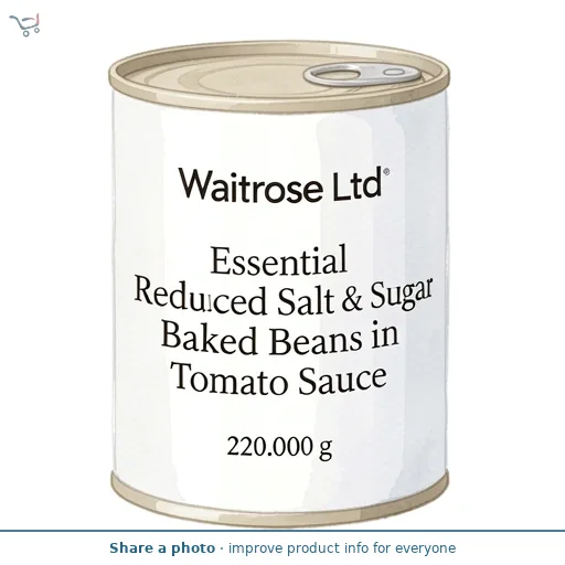 Essential Reduced Salt & Sugar Baked Beans in Tomato Sauce