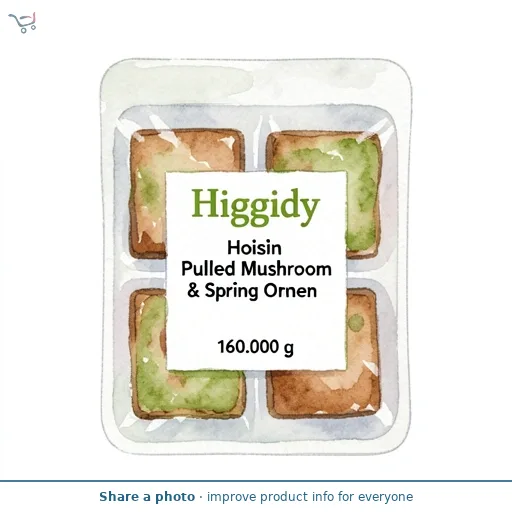 Higgidy Hoisin Pulled Mushroom & Spring Onion Rolls