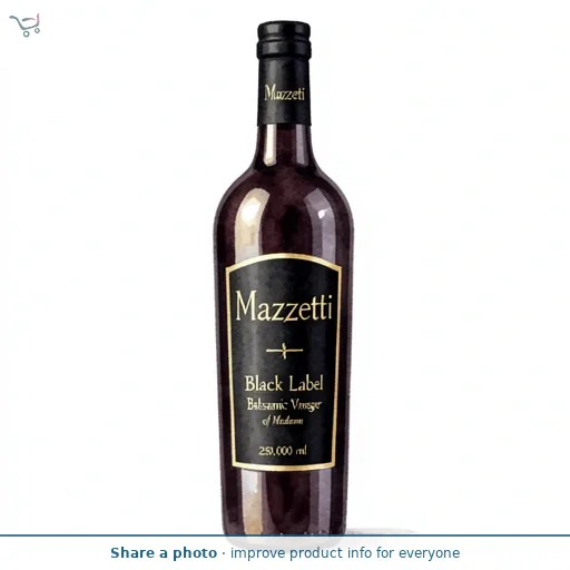 Mazzetti Black Label Balsamic Vinegar of Modena