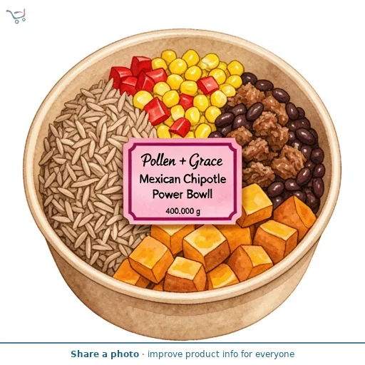 Pollen + Grace Mexican Chipotle Burrito Power Bowl