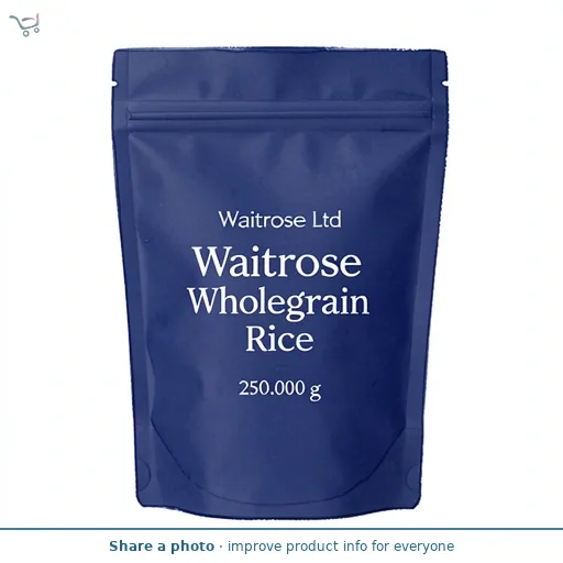 Waitrose Wholegrain Rice