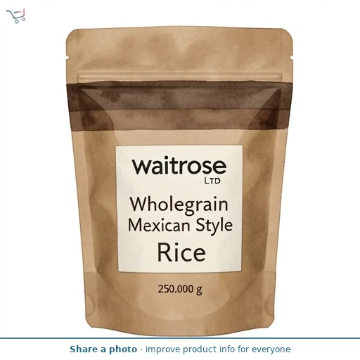 Waitrose Wholegrain Mexican Style Rice