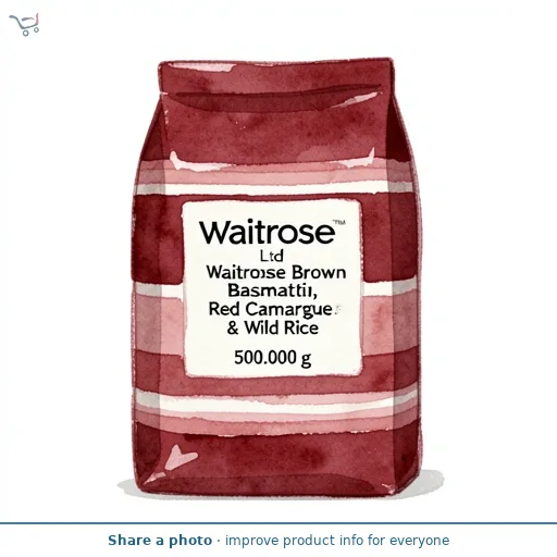 Waitrose Brown Basmati, Red Camargue & Wild Rice