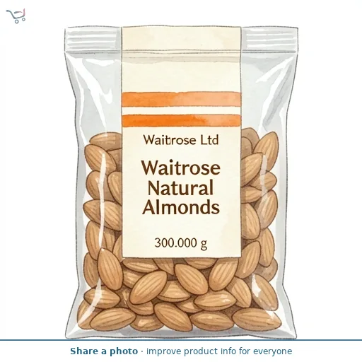 Waitrose Natural Almonds