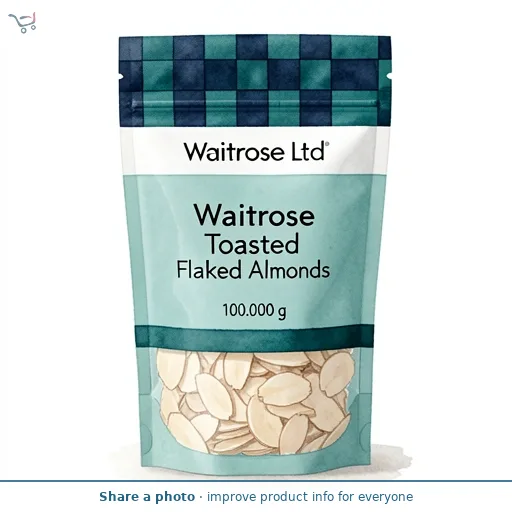 Waitrose Toasted Flaked Almonds