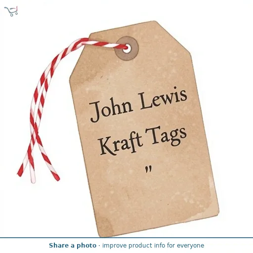 John Lewis Kraft Tags