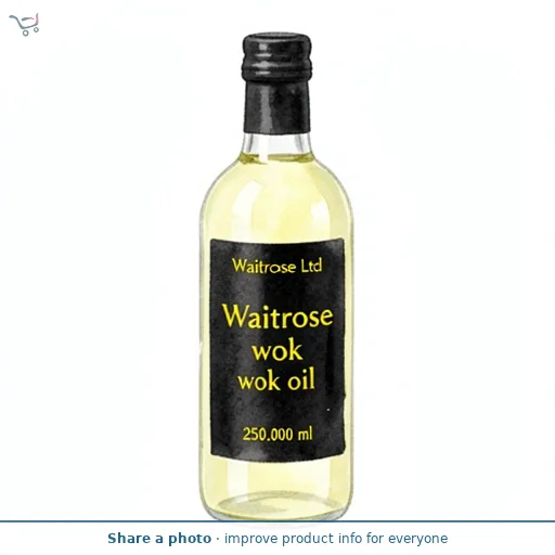 Waitrose wok oil