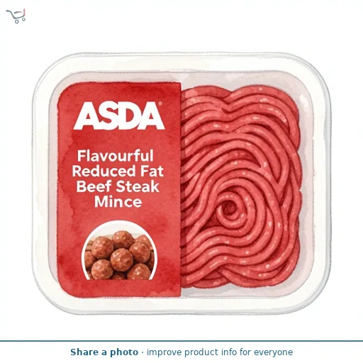 ASDA Flavourful Reduced Fat Beef Steak Mince