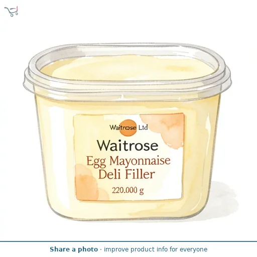 Waitrose Egg Mayonnaise Deli Filler