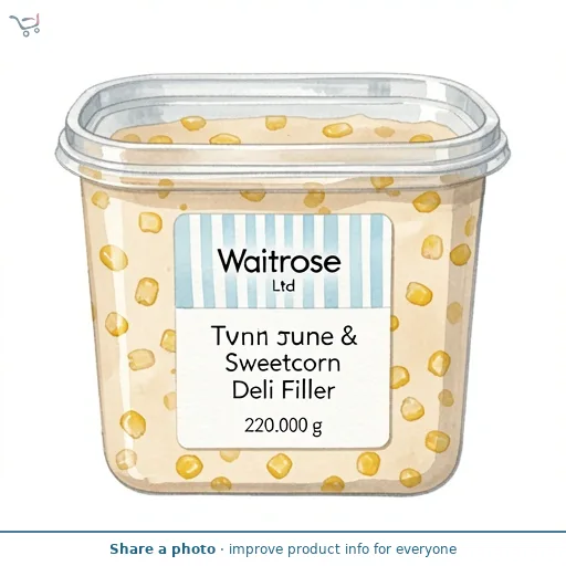Waitrose Tuna & Sweetcorn Deli Filler