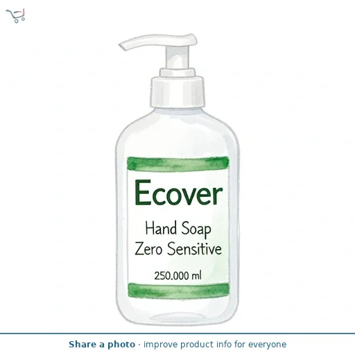 Ecover Hand Soap Zero Sensitive