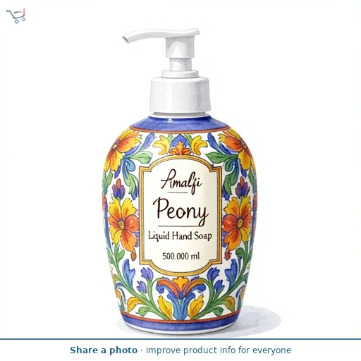 Rudy Amalfi Peony Liquid Hand Soap