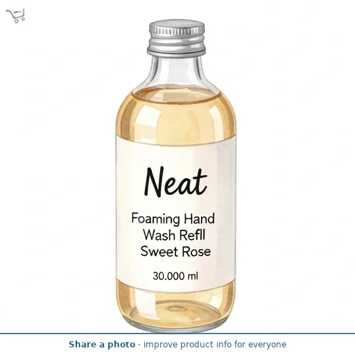 Neat Foaming Hand Wash Refill Sweet Rose