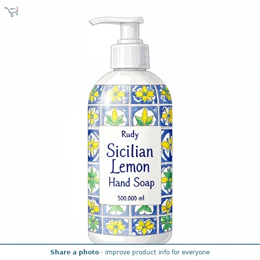 Rudy Sicilian Lemon Liquid Hand Soap