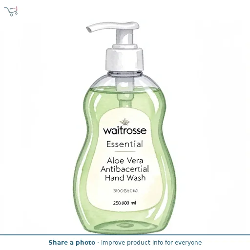 Waitrose Essential Aloe Vera Antibacterial Hand Wash