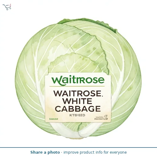 Waitrose White Cabbage