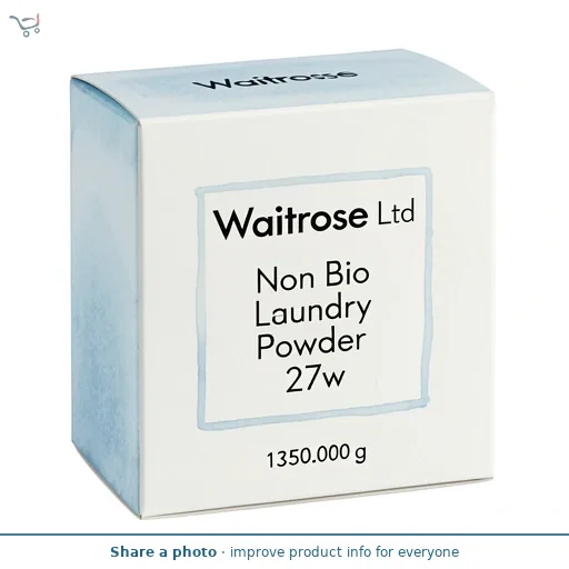 Waitrose Non Bio Laundry Powder 27w