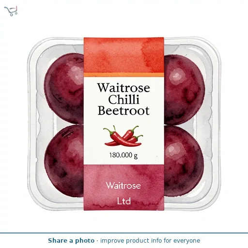 Waitrose Chilli Beetroot