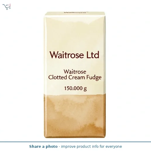 Waitrose Clotted Cream Fudge