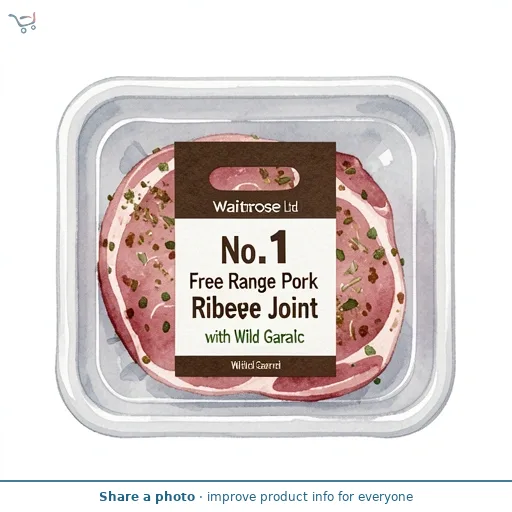 No.1 Free Range Pork Ribeye Joint with Wild Garlic