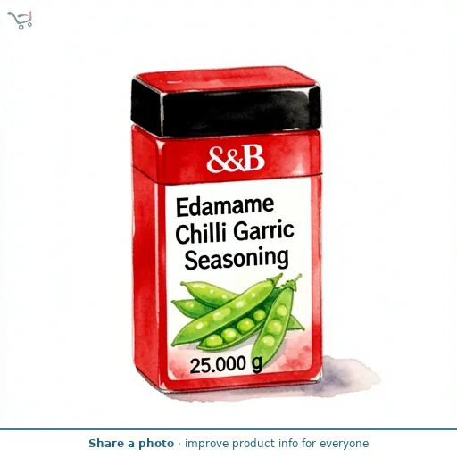 S&B Edamame Chilli Garlic Seasoning