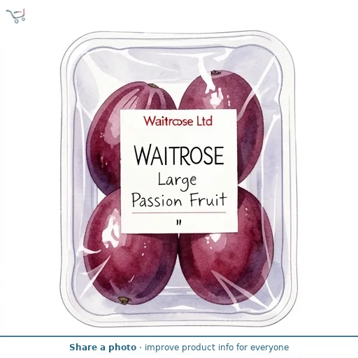 Waitrose Large Passion Fruit