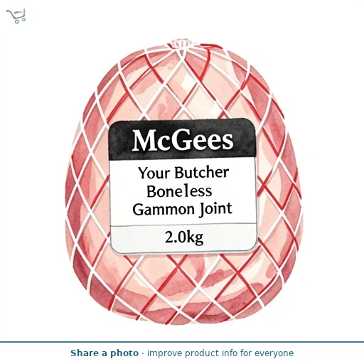 McGees Your Butcher Boneless Gammon Joint 2.0kg