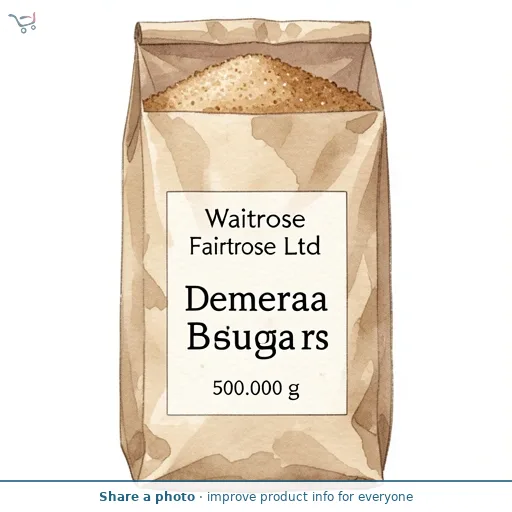 Waitrose Fairtrade Demerara Sugar