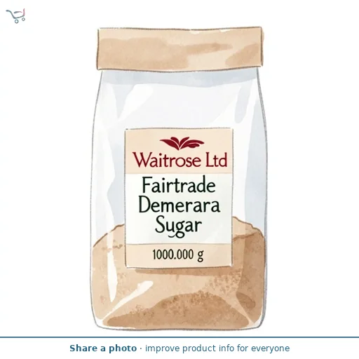 Waitrose Fairtrade Demerara Sugar