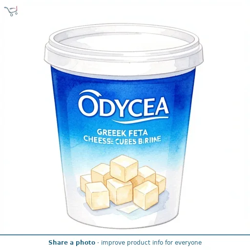 Odysea Greek Feta Cheese Cubes in Brine