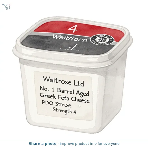 No. 1 Barrel Aged Greek Feta Cheese PDO Strength 4