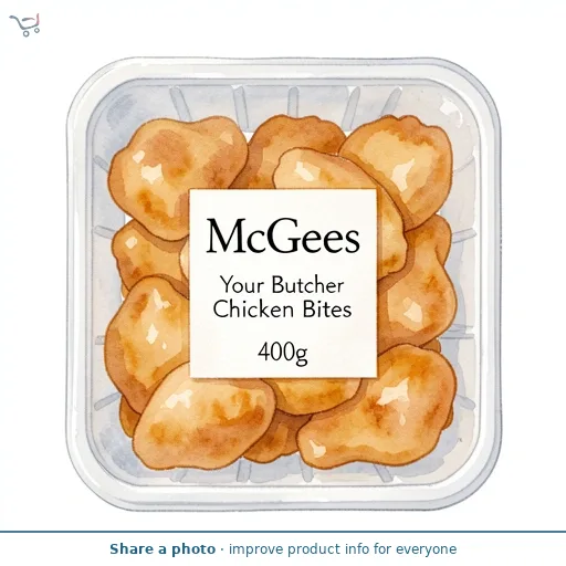 McGees McGees Your Butcher Chicken Bites 400g