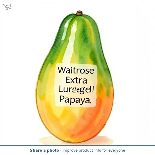 Waitrose Extra Large Papaya