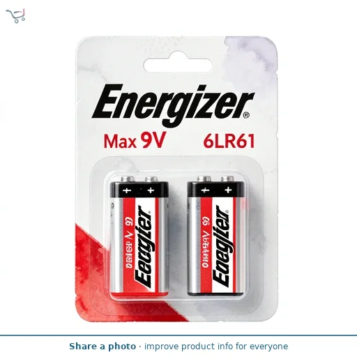 Energizer Max 9V 6LR61