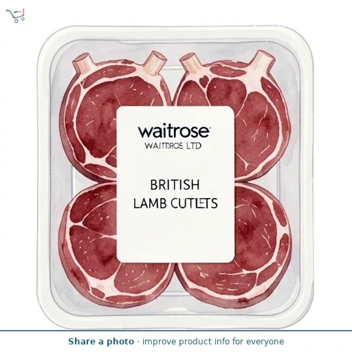 Waitrose British Lamb Cutlets