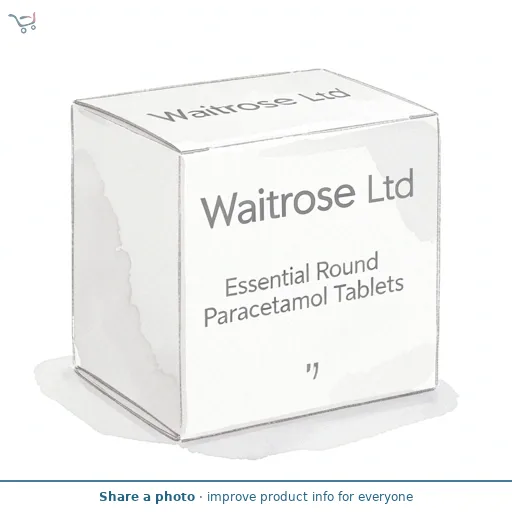 Essential Round Paracetamol Tablets