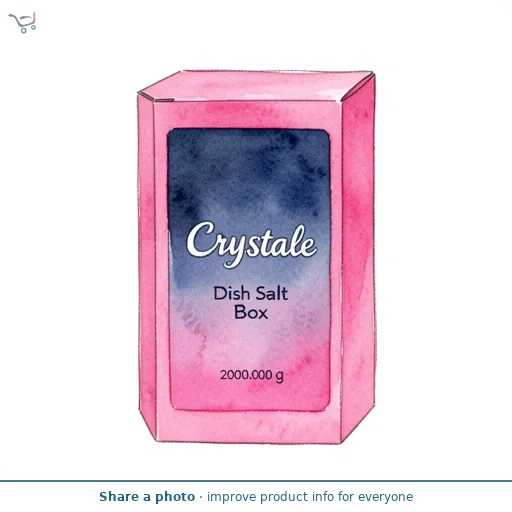 Crystale Dish Salt Box