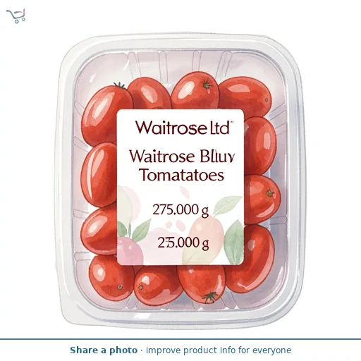 Waitrose Baby Plum Tomatoes