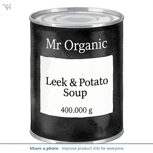 Mr Organic Leek & Potato Soup