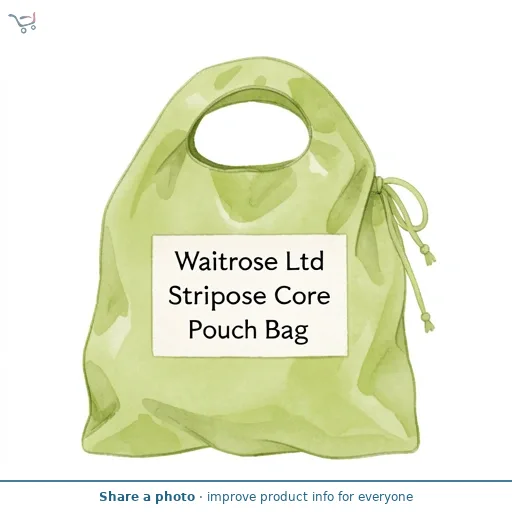 Waitrose Stripe Core Pouch Bag