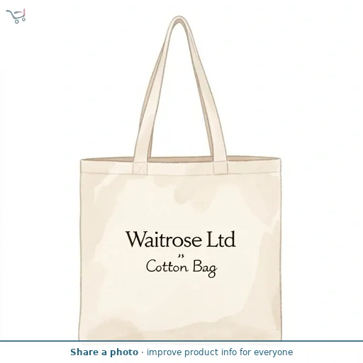 Waitrose Cotton Bag