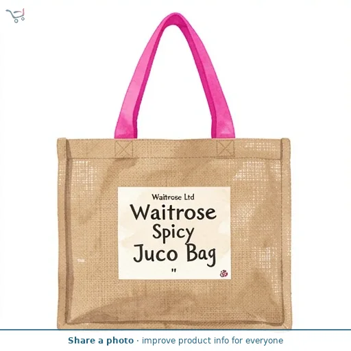 Waitrose Spicy Juco Bag