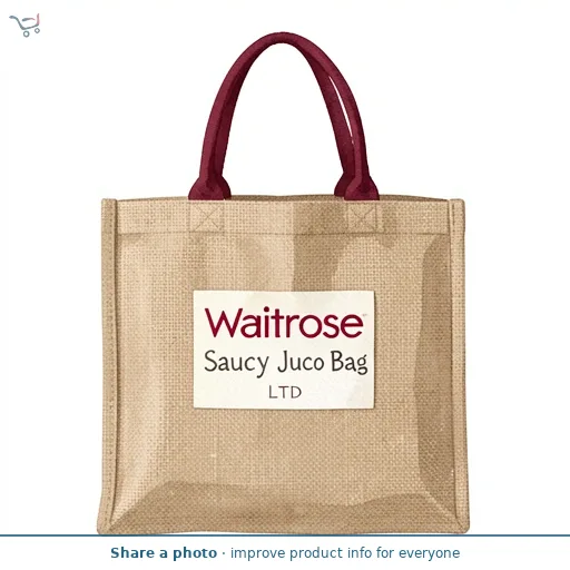 Waitrose Saucy Juco Bag