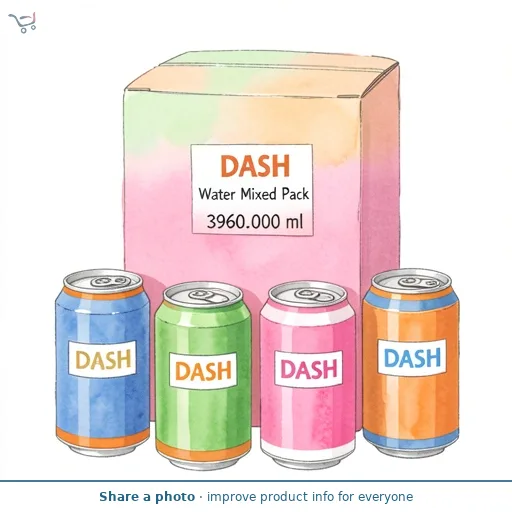 DASH Water Mixed Pack